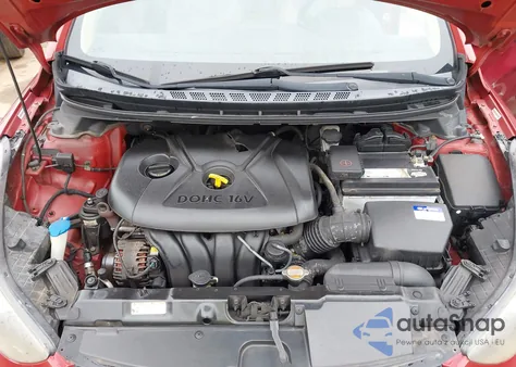 2011 Hyundai Elantra Gls/Limited from USA, damaged, VIN KMHDH4AE5BU158904